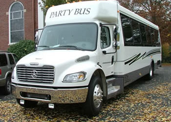 30 Passengers Party Bus New York, 28-30 Pass Limo Bus NY, NJ, PA